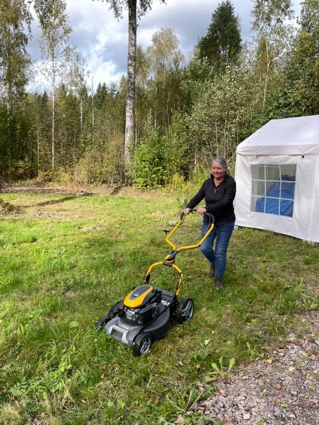 Trädgårdsskötsel, att måla och Godisflyget